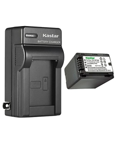 Kastar 1-Pack VBT380 Battery and AC Wall Charger Replacement for Panasonic VW-VBT380, VW-ACT380, VW-VBT190, VW-ACT190 Battery, Panasonic VW-BC10, VW-BC10-K, VW-BC10PP, VW-PWPK Charger