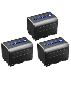 Kastar Battery 3-Pack for Sony NP-QM71D NP-QM71 and TRV438 TRV608 TRV730 TRV740 TRV96K DCR-DVD100 DVD101 DVD200 DVD201 DVD300 DVD301 DVD91 TRV360 TRV361 TRV430 TRV460 TRV480 TRV50 TRV530 TRV6 TRV8