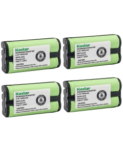 Kastar Cordless Battery (4 Pack), Ni-MH 2.4V 1600mAh, Replacement for AT&T 2455 2440 2430 2402 2401 2400 Cordless Telephone Battery and Panasonic HHR-P546A, Type 23