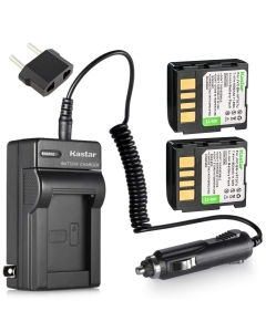 Kastar Battery (2-Pack) and Charger Kit for JVC BN-VF707 BN-V707U GR-D396 GR-D450 GR-D570 GR-D645 GR-D650 GR-DF450 GR-DF470 GR-DF570 GZ-DF470 GZ-MG27 GZ-MG37 GZ-MG67 GZ-MG70 GZ-MG77 GZ-MG500 GZ-MG505