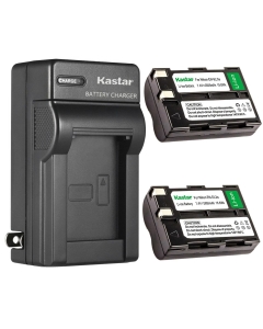 Kastar 2-Pack Battery and AC Wall Charger Replacement for Nikon EN-EL3, EN-EL3a Battery, Nikon MH-18, MH-18a, MH-19 Charger, Nikon D50, D70, D70s, D100, D100 SLR Cameras