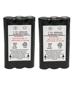 Kastar 2-Pack HNN9018A Battery Replacement for Motorola HNN9018, HNN9018A, HNN9018AR, HNN9018B, HNN9018BR Battery, Motorola CP50, Radius SP50 (Standard Model) Radio
