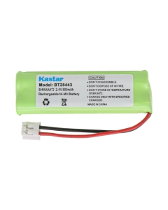 Kastar Cordless Battery (1 Pack), Ni-MH 2.4V 800mAh, Replacement for BT-18443 BT-28443 89-1337-00-00 VTech LS-6115 LS-6117 LS-6125 LS6126 LS6225 Wireless Home Handset Telephone