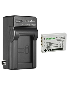 Kastar 1-Pack Battery and AC Wall Charger Replacement for Fujifilm XF10, FinePix F30, F31FD, REAL 3D W1, X30, X70, X100, X-S1 Cameras