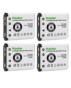 Kastar Battery 4-Pack Replacement for Panasonic Attune, Attune 3020, Attune 3050, Attune I, Attune II, Attune II HD3, WX-CH455, WX-SB100, WX-ST100 Drive-Thru Communication System Headset