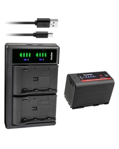 Kastar 1-Pack BP-950G Pro Battery and LTD2 USB Charger Compatible with Canon ES65, ES75, ES300V, ES410V, ES420V, ES520A, ES4000, ES5000, ES6000, ES6500V, ES7000ES, ES7000V, ES8000V, ES8100V Camera