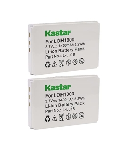 Kastar Battery 2-Pack Replacement for Logitech 190582-0000, F12440056, K398, L-LU18 Battery, Logitech C-LR65, C-RL65, Harmony 1000 Remote, Harmony 1100 Remote, Harmony 1100i Remote