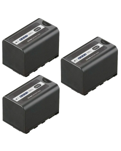 Kastar 3-Pack Battery Replacement for Panasonic AG-CX10, AG-CX350, AG-DVX200, AG-DVX200PJ, AG-DVX200PB, AG-DVX200PX, AG-DVX200EJ, AG-DVX200EN, AG-DVX200ED, AJ-PCS060, AJ-PX230, AJ-PX270, AJ-PX270PJ