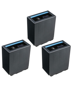 Kastar 3-Pack CGA-D54Pro Battery Replacement for Panasonic AG-DVC80 AG-DVC80P, AG-DVC180 AG-DVC180A, AG-DVX100, AG-DVX100A AG-DVX100AE AG-DVX100AP, AG-DVX100B AG-DVX100BE AG-DVX100BP AG-DVX100E Camera