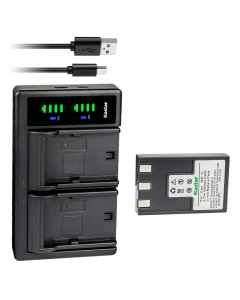 Kastar 1-Pack Battery and LTD2 USB Charger Replacement for Canon IXY Digital 450, IXY Digital 500, IXY Digital S200, IXY Digital S230, IXY Digital S330, Digital IXUS 200a, Digital IXUS 300 Cameras