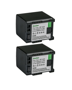Kastar 2-Pack Battery Replacement for Canon BP-820 BP820 Battery, Canon CG-800 CG800 Charger, Canon VIXIA HF G60, VIXIA GX10 XA11 XA15 XA20 XA25 XA30 XA35 XA40 XA45 XA50 XA55 HFG21 HFG30 HFG40 HFG5