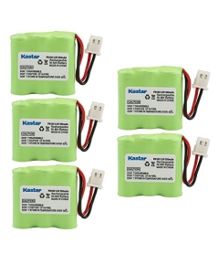 Kastar 5-Pack Ni-MH Battery 2/3AAA 3.6V 500mAh Replacement for Shortwave Radio Eton American Red Cross Microlink FR160, Eton Microlink ARCFR160WXR, Eton Microlink FR150 Weather Radio
