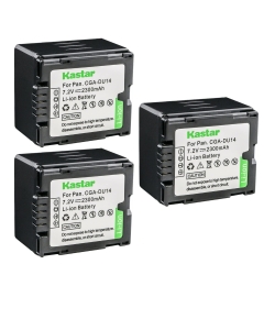 Kastar 3-Pack DZ-BP14 Battery Replacement for Hitachi DZ-HS303, DZ-HS303A, DZ-HS303E, DZ-HS303SW, DZ-HS401, DZ-HS403, DZ-HS500A, DZ-HS500E, DZ-HS500SW, DZ-HS501, DZ-HS503, DZ-HS803, DZ-HS903 Camera