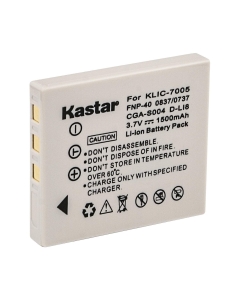 Kastar 1-Pack Battery Replacement for Panasonic DMW-BCB7, CGA-S004, CGA-S004A, CGA-S004A/1B, CGA-S004E/1B Battery, Panasonic DE-992, DE-992a Charger, Panasonic Lumix DMC-FX2, Lumix DMC-FX7 Camera