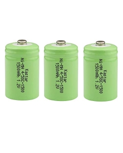 Kastar 3 Pcs Ni-MH Battery 1.2V 1500mAh Replacement for Wah 00745-301, 93148-100, 415745-101, Radio Shack 23-9034, 960-0498 Dantona WHL-1 Exell Battery EBWHL-1 Razor/Trimmer/Clipper/Shaver