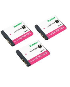 Kastar 3-Pack NP-FT1 Battery Replacement for Sony Cybershot DSC-T3S, Cybershot DSC-T5, Cybershot DSC-T5/B, Cybershot DSC-T5/N, Cybershot DSC-T5/R, Cybershot DSC-T9 Camera