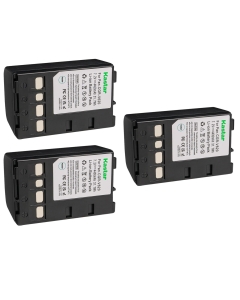 Kastar 3-Pack Battery Replacement for Panasonic CGR-V610 CGR-V620 Battery and NV-RX NV-RZ NV-VS NV-VX NV-VZ NV-RX17 RX27 RZ10 VS50 VX57 VZ10 VZ75 Camcorders