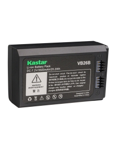 Kastar 1-Pack Battery Pack Replacement for IGODOX V1 VB26 VB-26 VB26A VB-26A VB26B VB-26B Battery, IGODOX VC-26 Charger, IGODOX Round Head Flash V1C V1-C V1F V1-F V1N V1-N V1O V1-O V1P V1-P V1S V1-S