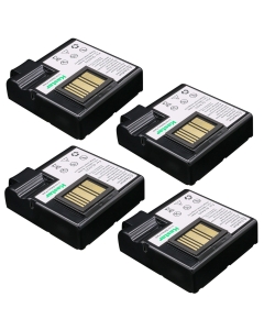 Kastar Battery 4-Pack Replacement for Zebra P1040687 P1050667-016 BTRY-MPP-68MA1-01 Printer Battery, Zebra QLN420 QN4-AUNA0E01-W1 QN4-AUNA0M00-00, ZQ630, ZQ630 Plus RFID Mobile Barcode Label Printer
