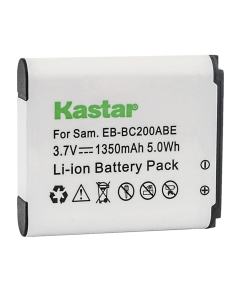 Kastar Battery 1-Pack Replacement for Samsung EB-BC200, EB-BC200ABE, EB-BC200ABK, EB-BC200ABUGUS, GH43-04604A, Samsung Gear 360, SM-C200, SM-C200NZWAXAC, SM-C200NZWAXAR (US Model), MSIP-CMM-SEC-SMC200