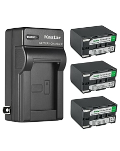 Kastar 3-Pack SB-L480 Battery and AC Wall Charger Replacement for Mamiya Leaf Aptus-II 7, Mamiya Leaf Aptus-II 8, Mamiya Leaf Aptus-II 10, Mamiya Leaf Aptus-II 10R Medium Format Camera