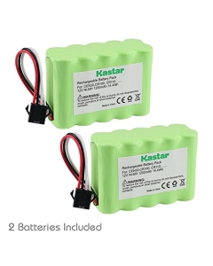Kastar CEN30 Battery (2 Pack), Ni-MH 12V 1200mAh, Replacement for Vacuum Cleaner ECOVACS Deebot CEN30 CR100 CR110 CR112 TCR03A NR49AA800P12V