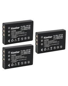Kastar 3-Pack Battery Replacement for Motorola Symbol 55-060126-02, Wasp 633808920326, Wasp WDT3200, Wasp WDT3250, Wasp WPA1200, CS-MC100BL, Intermec Norand 074337S, Intermec Norand 73659