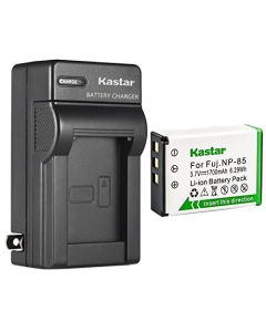 Kastar 1-Pack Battery and AC Wall Charger Replacement for DV-E80 Rich A180 A200 A230 R291F DIGIPO HDV-S590 HDV-S690 AIGO AHD-Z50 OUCCA HDV-A37