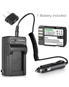 Kastar D-Li90 Battery (1-Pack) and Charger Kit Compatible with K-01 K-3 K-5 K-5II K-5IIs K-7 645D 645Z Cameras