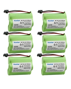 Kastar 6-Pack Battery Replacement for Sony BPT38 SPP-A2770 SPPA2770 SPP-A2780 SPPA2780 SPP-H270 SPPH270 SPP-H273 SPPH273 SPP-S2700 SPPS2700 SPP-S2720 SPPS2720 SPP-S2730 SPPS2730