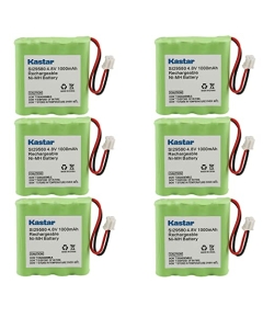 Kastar 6-Pack Battery Replacement for Summer Infant Baby Monitor 29710 29740 29580 29590 29610 29620 29630 29710 29740 29790 29940 36014 36034 Baby Monitor, Summer Infant #29580-10#29270-10