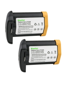 [Fully Decoded] Kastar 2-Pack 11.1V 4400mAh LP-E4N Battery Replacement for Canon LP-E4 LPE4, LP-E4N LPE4N, US 5751B002 Battery, Canon LC-E4 LC-E4N Charger