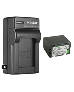 Kastar 1-Pack Battery and AC Wall Charger Replacement for Panasonic AG-DVC62, AG-DVC80, AG-DVC80P, AG-DVX100, AG-DVX100A, AG-DVX100B, AG-DVX100BE, AG-DVX102, AG-DVX102A, AG-DVX102B, AG-DVX1000
