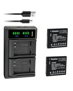 Kastar 2-Pack Battery and LTD2 USB Charger Replacement for Panasonic DMW-BCK7 DMW-BCK7E DMW-BCK7GK DMW-BCK7PP ACD-341, NCA-YN101F NCA-YN101G NCA-YN101H NCA-YN101J Battery DE-A92 DE-A91 DE-A91B Charger