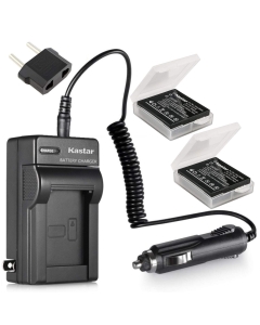 Kastar Battery (X2) & AC Travel Charger for Leica BP-DC4, BP-DC4-U, Kodak LB-080 LB080 and Leica C-LUX1, D-LUX2, D-LUX3, D-LUX4 and Kodak PIXPRO SP1, PIXPRO SP360 Digital Cameras