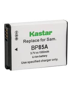 Kastar Battery for Samsung EA-BP85A EA-BP85A/E Samsung BP85A Samsung EC-SH100ZBPBUS EC-SH100ZBPRUS EC-SH100ZBPSUS EC-WB210ZBPRUS Samsung PL210 Samsung SH100 Samsung ST200 Samsung ST200F Samsung WB210