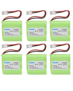 Kastar 6-Pack 2/3AAA 3.6V Battery Replacement for Tri-tronics Multi-Sport, Multi-Sport S, PRO 100, PRO XL/XLS, Field 70, Beagler Classic 70, Classic 70 S, Flyway FPB9595