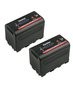 Kastar NP-F780EXP Battery 2-Pack Replacement for HVL-20DW HVL-20DW2 HVL-LBPA HVL-ML20 HVR-DR60 HVR-HD1000 HVR-M10 HVR-V1 HVR-Z1 HVR-Z5 HVR-Z7 HVR-AU1 HXR-MC1500 HXR-MC2000 HXR-MC2500 Camera