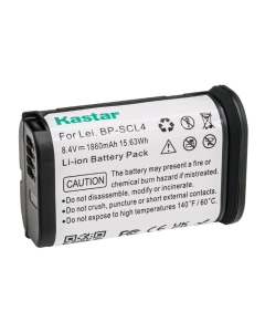 Kastar 1-Pack Rechargeable Li-ion Battery Replacement for Leica BP-SCL4 (16062) Battery, Leica BC-SCL4 Charger, Leica S, Leica Q2, Leica SL Series, Leica SL Typ 601 Camera