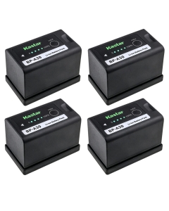 Kastar 4-Pack BP-A30 Battery 14.4V 3400mAh Replacement for BP-A Series BP-A30 BP-A60 BP-A65 BP-A90 US 0870C002 Battery, CG-A10 CG-A20 Charger