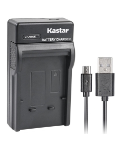 Kastar Slim USB Charger for Sanyo DB-L20, DB-L20AU, DBL20 and Sanyo VPC-C40, VPC-C5, VPC-C6, VPC-CA6, VPC-CA65, VPC-CA8, VPC-CA9, VPC-CG6, VPC-CG65, VPC-CG9, VPC-E1, VPC-E2, VPC-E6, VPC-E7, VPC-S7
