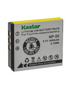 Kastar NP-50 Battery 1-Pack Replacement for Fujifilm FinePix F100FD, FinePix F200EXR, FinePix F300EXR, FinePix F305EXR, FinePix F500EXR, FinePix F505EXR, FinePix F550EXR, FinePix F600EXR Camera