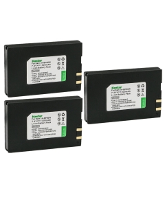 Kastar IA-BP80W Battery 3-Pack Replacement for Samsung VP-DX102, VP-DX103, VP-DX104, VP-DX105, VP-DX200, VP-DX205, VP-DX2050, VP-DX210, SC-D381, SC-D382, SC-D383, SC-D385, SC-DX100 Camera
