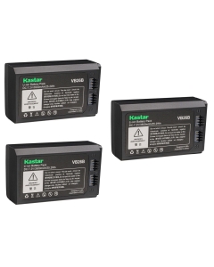 Kastar 3-Pack Battery Pack Replacement for IGODOX V1 VB26 VB-26 VB26A VB-26A VB26B VB-26B Battery, IGODOX VC-26 Charger, IGODOX Round Head Flash V1C V1-C V1F V1-F V1N V1-N V1O V1-O V1P V1-P V1S V1-S