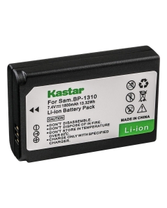 Kastar Battery (1-Pack) for Samsung BP1310, ED-BP1310 Work for Samsung NX5, NX10, NX11, NX20, NX100 Cameras