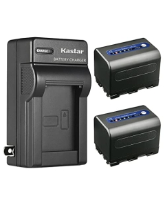 Kastar 2-Pack Battery and AC Wall Charger Replacement for Sony CCD-TRV75, CCD-TRV80, CCD-TRV116, CCD-TRV140, CCD-TRV145, CCD-TRV147, CCD-TRV230, CCD-TRV239, CCD-TRV240, CCD-TRV245, CCD-TRV250