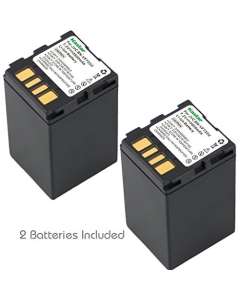 Kastar Battery (2-Pack) for JVC BN-VF733 and JVC GR-D245, GR-D246, GR-D247, GR-D250, GR-D253, GR-D270, GR-D271, GR-D275, GR-D290, GR-D293, GR-D295, GR-D370, GR-D371, GR-D375, GR-D390, GR-D393, GR-D395, GR-D396, GR-D450, GR-D570, GR-D645, GR-D650, GR-DF450