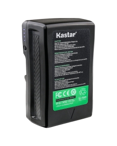 Kastar BP-GL178PRO Replacement V-Mount V-Lock Battery Brick, 14.8V 12000mAh 178Wh, High Current and Strong Power for Light Storm LS C120t LED Light