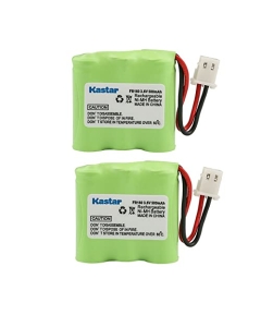 Kastar 2-Pack Ni-MH Battery 2/3AAA 3.6V 500mAh Replacement for Eton Microlink FR160, Eton Scorpion, Eton FRX1 FRX1D Weather Radio, Radio Shack 20-435, 20435 Shortwave Radio