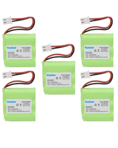 Kastar 5-Pack 2/3AAA 3.6V Battery Replacement for Upland Special, Upland Special XL, Upland Special XLS, Trashbreaker Ultra, Trashbreaker Ultra II, Trashbreaker Ultra XL, Trashbreaker Ultra XLS